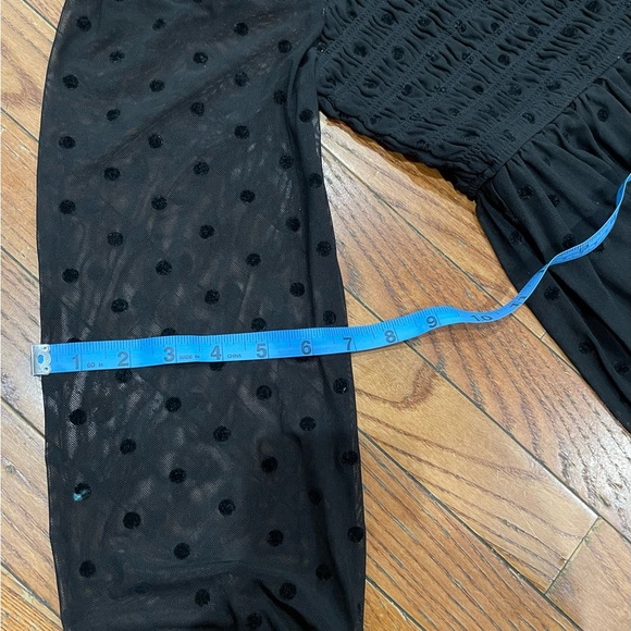 Art Class Black Polka Dot Kids Dress - Picture 5 of 11